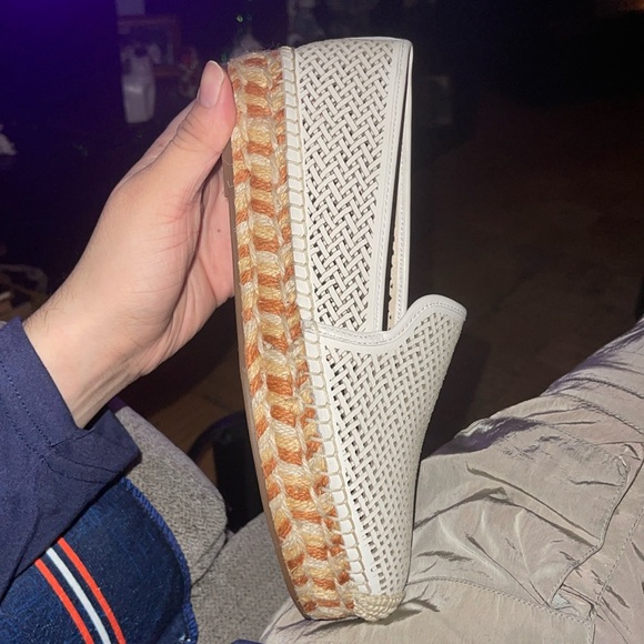 Women's Vince Camuto Hamorra Espadrille Wedge Sandal Tricolor Flatform - Picture 3 of 9